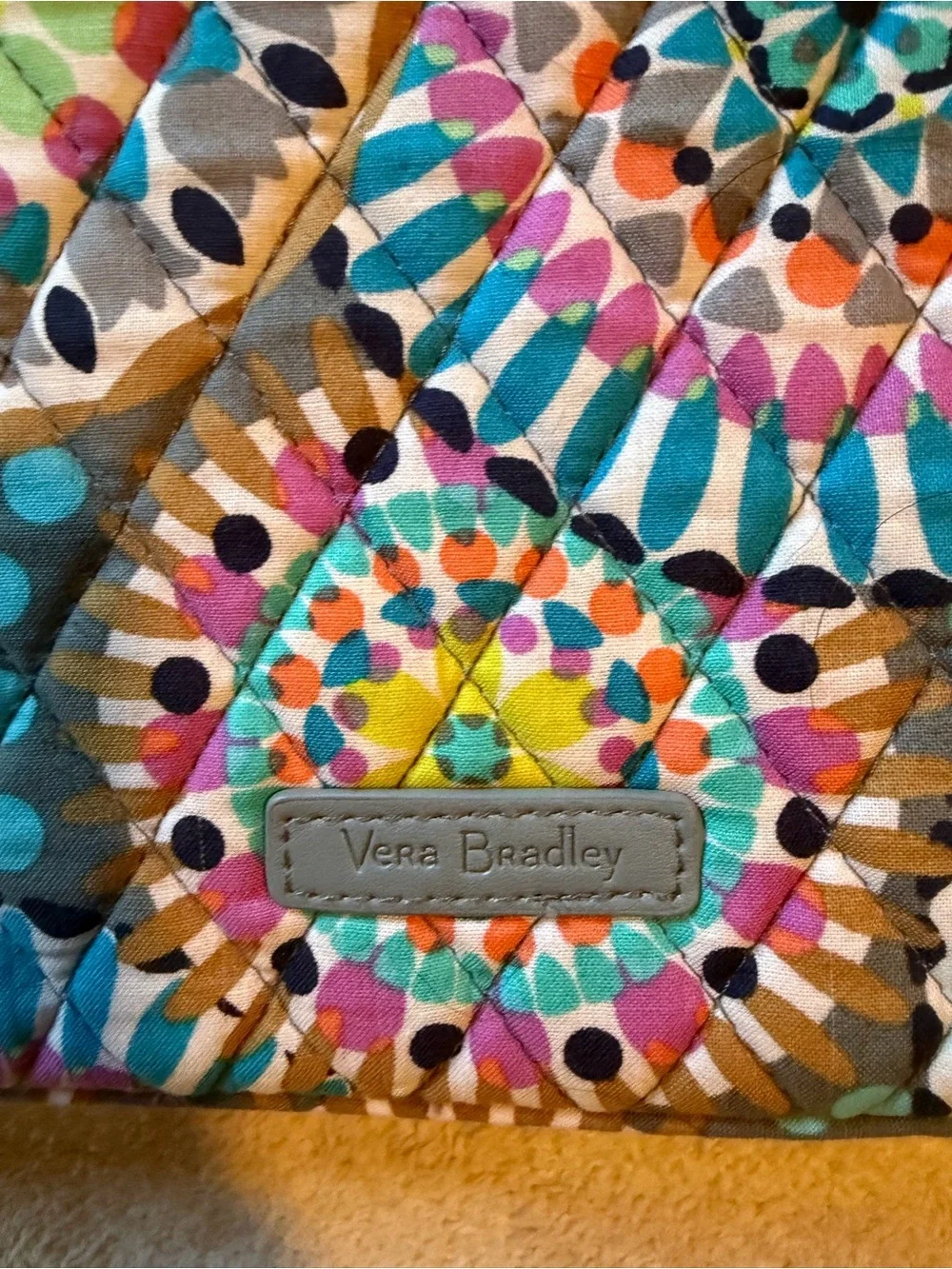 Vera Bradley Multicolor Medallion Quilted Tablet Sleeve